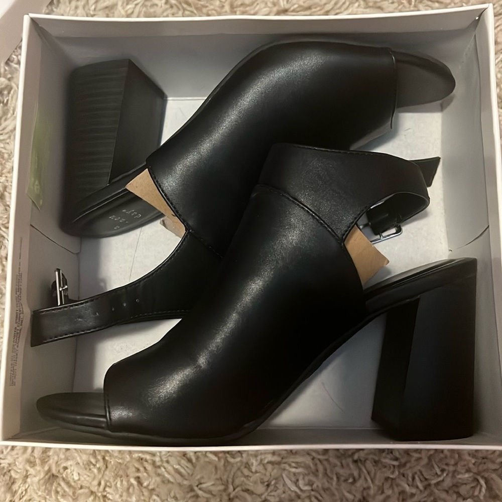Black heels